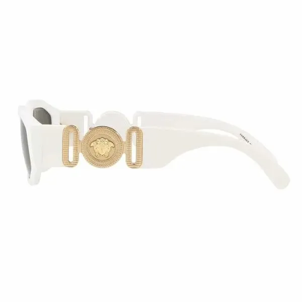 Kính Mát Unisex Versace Geometric Sunglasses VE4361 40187 53 Màu Trắng