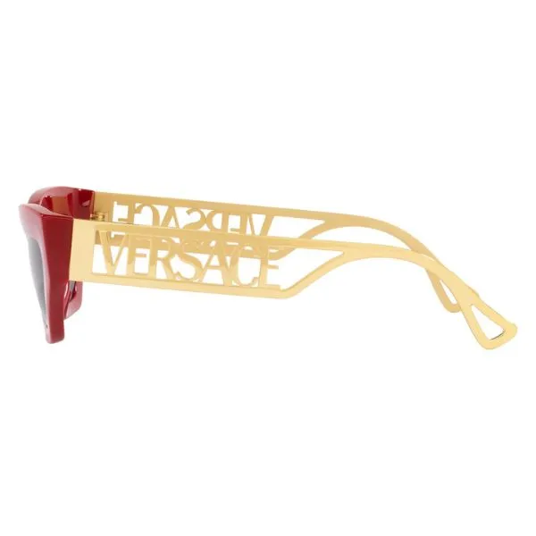 Kính Mát Unisex Versace Sunglasses VE4432U 538887 53 Màu Đỏ