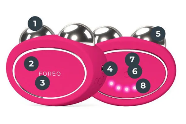 Máy Massage Nâng Cơ Và Săn Chắc Da Mặt Foreo Bear 2 Màu Hồng