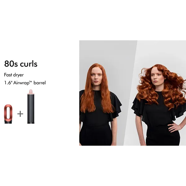 Máy Tạo Kiểu Tóc Dyson Airwrap Straigt Wavy Complete Hair Styler Màu Đen Phối Hồng - Máy làm tóc - Vua Hàng Hiệu