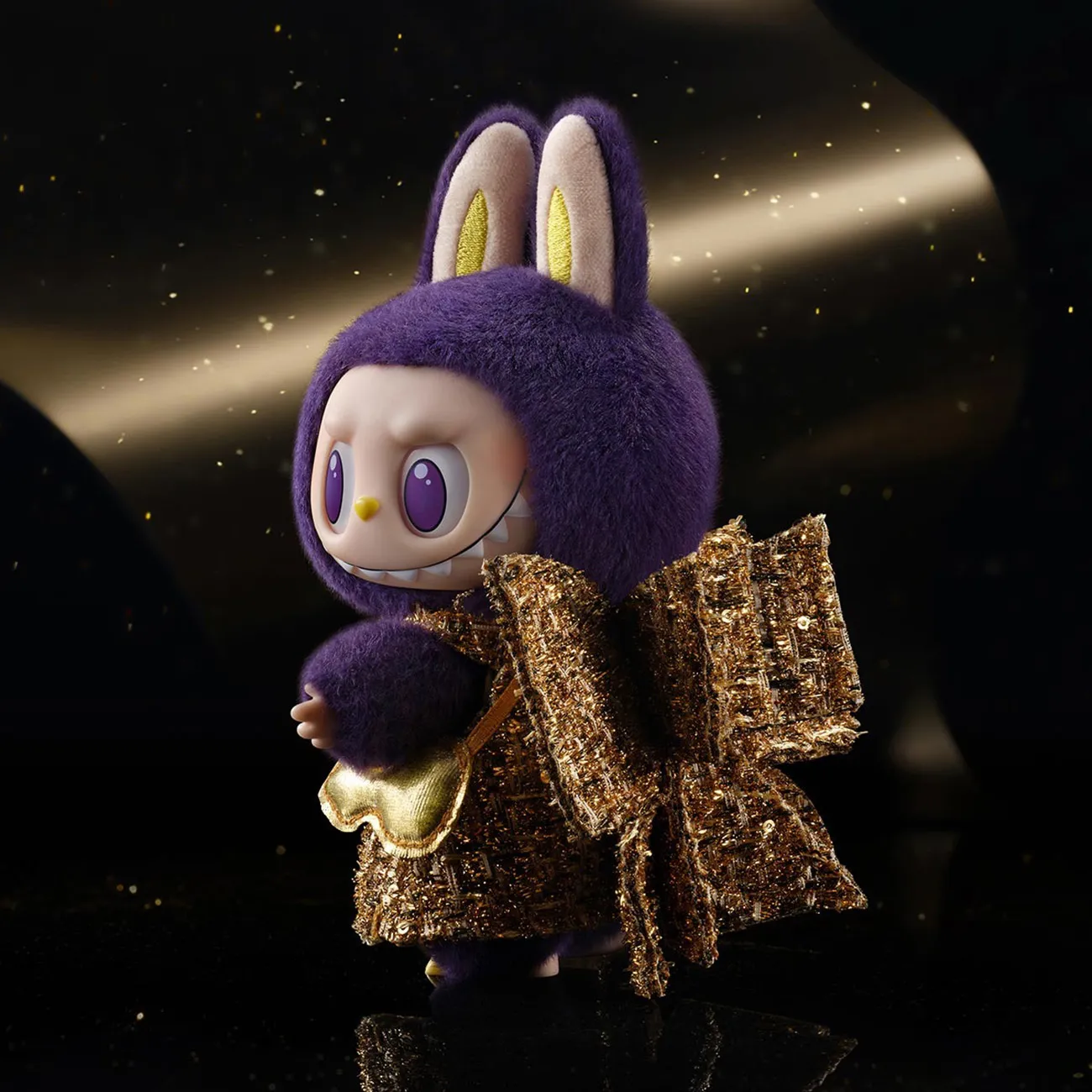 Móc Khóa Pop Mart Labubu x Pronounce Wings Of Fortune Vinyl Plush Hanging Card Màu Tím - Phụ kiện - Vua Hàng Hiệu