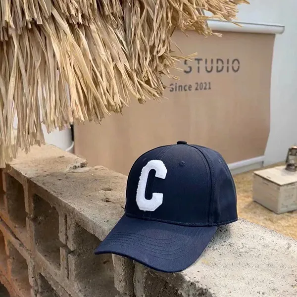 Mũ Celina Baseball Cap Street Photography Couple Hard Top Màu Xanh Navy Size M - Mũ nón - Vua Hàng Hiệu