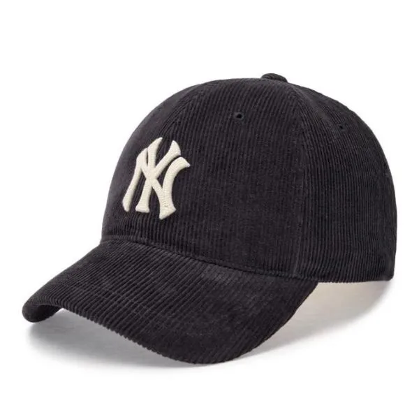 Mũ MLB Basic New York Yankees Ball Cap 3ACPWC146 50CGS Màu Xám Đen