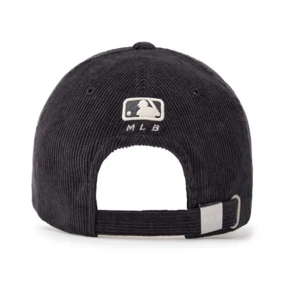 Mũ MLB Basic New York Yankees Ball Cap 3ACPWC146 50CGS Màu Xám Đen