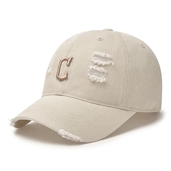 Mũ MLB Damage Washing Unstructured Ball Cap 3ACPVV34N-45SAM Màu Trắng Kem - Mũ nón - Vua Hàng Hiệu