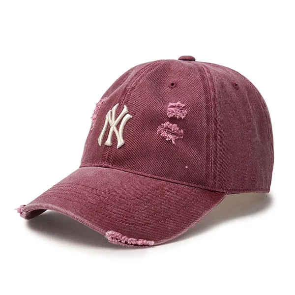 Mũ MLB Damage Washing Unstructured Ball Cap New York Yankees 3ACPVV34N-50BDS Màu Đỏ