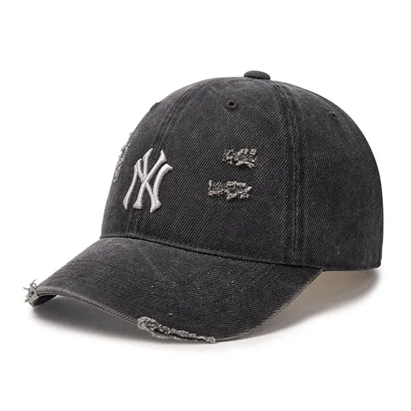 Mũ MLB Damage Washing Unstructured Ball Cap New York Yankees 3ACPVV34N-50CGS Màu Xám