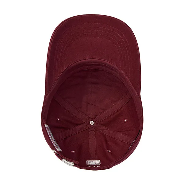 Mũ MLB Varsity Vintage Cursive Damage Unstructured Ball Cap 3ACPV015N-43WIS Màu Đỏ Thẫm