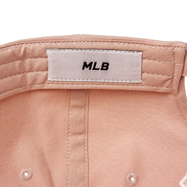 Mũ MLB Varsity Vintage Cursive Damage Unstructured Ball Cap 3ACPV015N-45PCL Màu Hồng - Mũ nón - Vua Hàng Hiệu