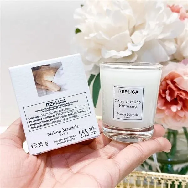 Nến Thơm Maison Margiela Replica Lazy Sunday Morning Mini Scented Candle 35g