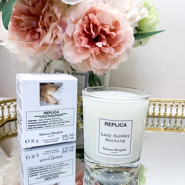 Nến Thơm Maison Margiela Replica Lazy Sunday Morning Mini Scented Candle 35g