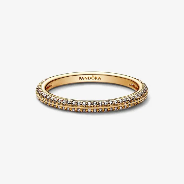 Nhẫn Nữ Pandora Me Pavé Ring 169679C01 Màu Vàng Size 46