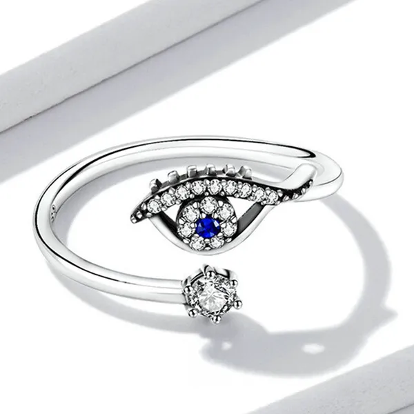 Nhẫn Nữ Kya Jewel Hamsa Eye R92 Màu Bạc - Trang sức - Vua Hàng Hiệu