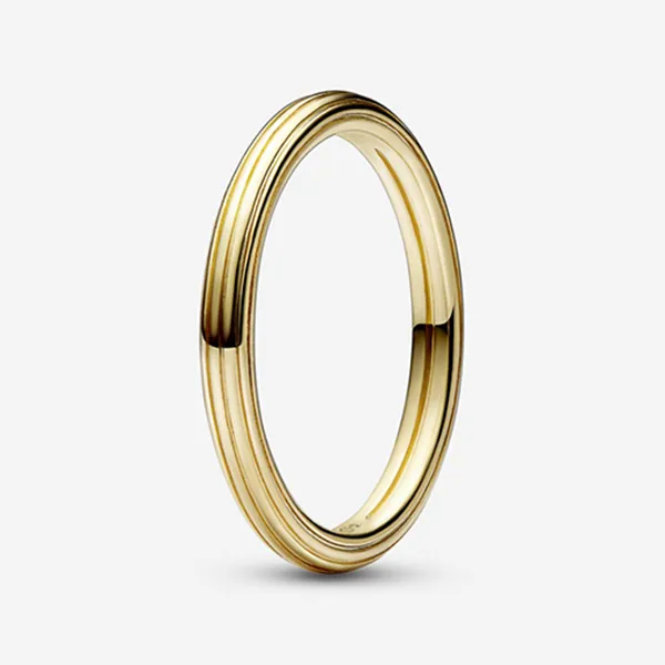 Nhẫn Nữ Pandora Me Ring 14k Gold Plated Plain 169591C00 Màu Vàng Size 46 - Trang sức - Vua Hàng Hiệu