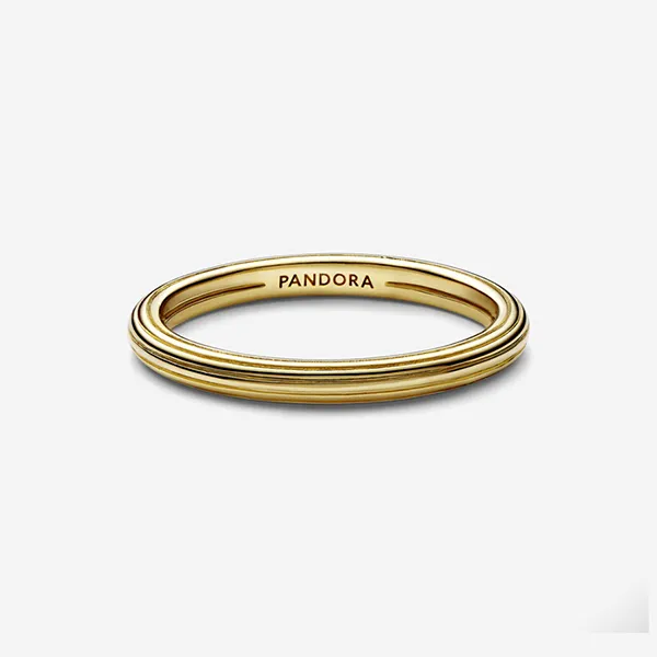 Nhẫn Nữ Pandora Me Ring 14k Gold Plated Plain 169591C00 Màu Vàng Size 46 - Trang sức - Vua Hàng Hiệu