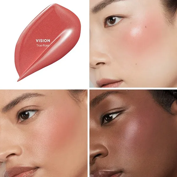 Phấn Má Hồng Dạng Kem Hourglass Unreal Liquid Blush Vision Màu Hồng Đào Đất