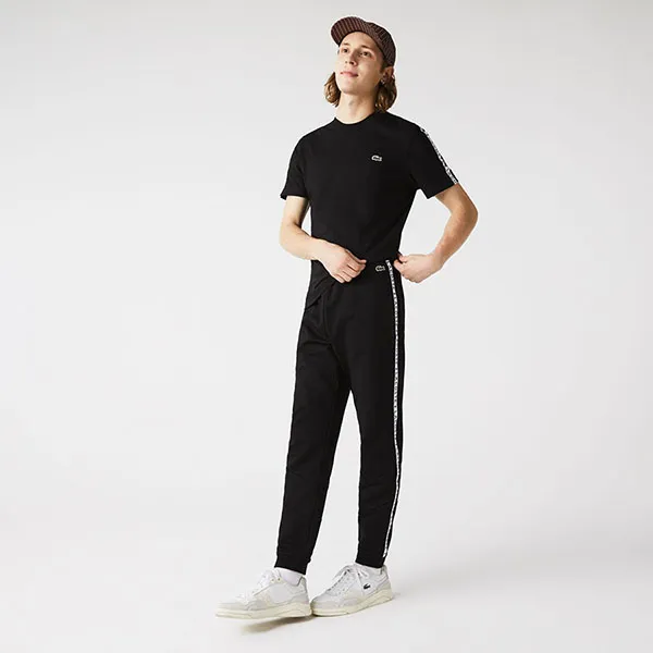 Quần Jogger Nam Lacoste Men's Signature Striped Colorblock Fleece Jogging Pants XH7066 8VM Màu Đen Size 3 - Thời trang - Vua Hàng Hiệu