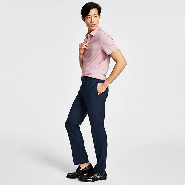 Quần Âu Nam Calvin Klein CK Men's Slim Fit Dress Pant JSY0237 Màu Xanh Navy Size 30 - Thời trang - Vua Hàng Hiệu