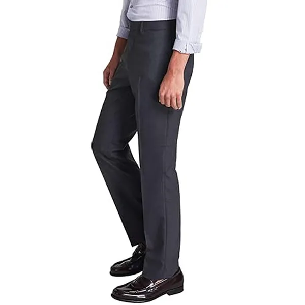 Quần Dài Nam Calvin Klein CK Poly Men's Slim Fit Dress Pant Grey J1Y0034 Màu Xám Đậm Size 30