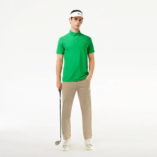 Quần Dài Nam Lacoste Golf Trousers With Grip Band HH0922 - CB8 Màu Be Size 30