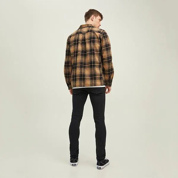 Quần Jean Nam Jack & Jones Liam Slim Fit Ripped Màu Đen Size 30 - Thời trang - Vua Hàng Hiệu
