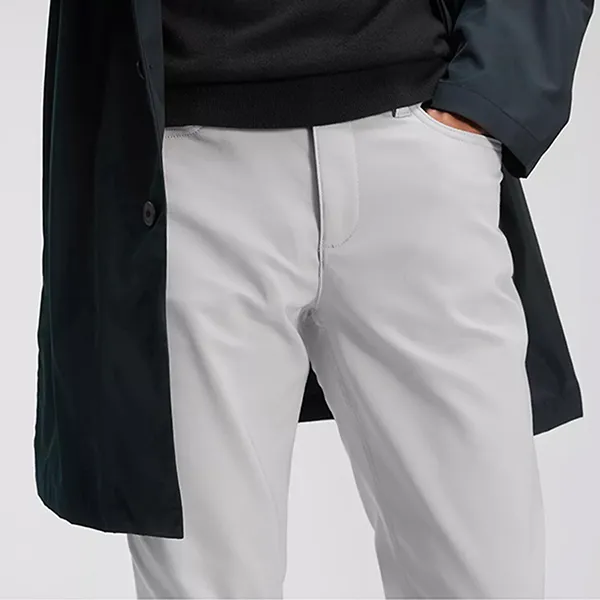 Quần Kaki Nam Calvin Klein CK Slim Fit 5-Pocket Pant 40V614P Alloy Màu Xám Trắng Size 29 - Thời trang - Vua Hàng Hiệu