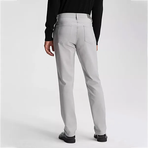 Quần Kaki Nam Calvin Klein CK Slim Fit 5-Pocket Pant 40V614P Alloy Màu Xám Trắng Size 29 - Thời trang - Vua Hàng Hiệu