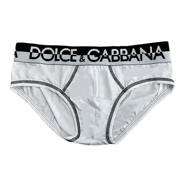 Quần Lót Nam Dolce & Gabbana D&G M3D68J FUGHH Màu Đen Trắng Size 4