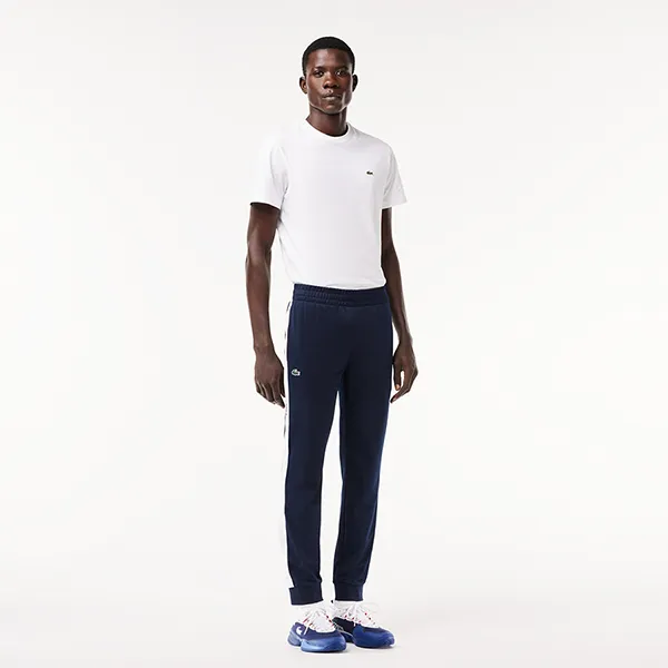 Quần Nỉ Nam Lacoste Men's Tennis Sweatpants Màu Đen Size 4