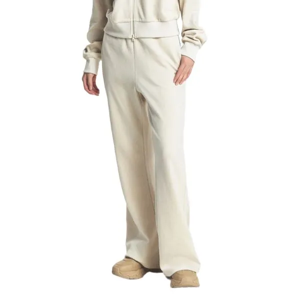 Quần Nỉ Nữ MLB Women's Basic Small Logo Velvet Flare Pants Boston Red Sox 3FPTB0446-43CRD Màu Be