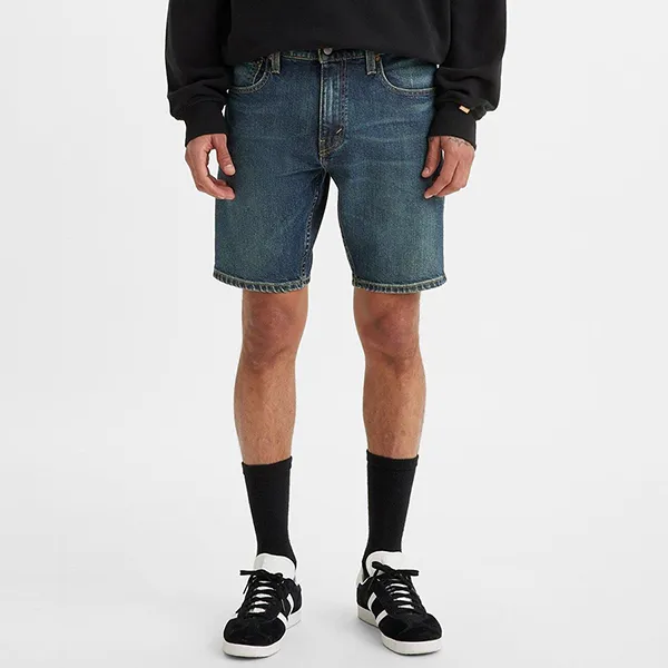 Quần Short Jean Nam Levi's Flex 412 Slim Fit 393870-069 Màu Xanh Đậm Size 29 - Thời trang - Vua Hàng Hiệu