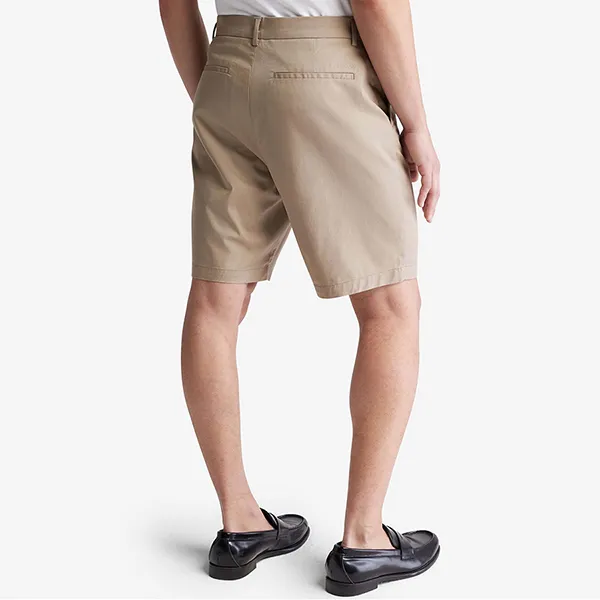 Quần Short Nam Calvin Klein CK 40BM612-200 Màu Beige Size 30 - Thời trang - Vua Hàng Hiệu