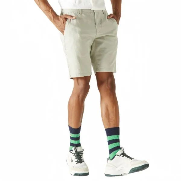 Quần Short Nam Lacoste Bermuda Shorts FH0248 - 48G Màu Ghi Size 33