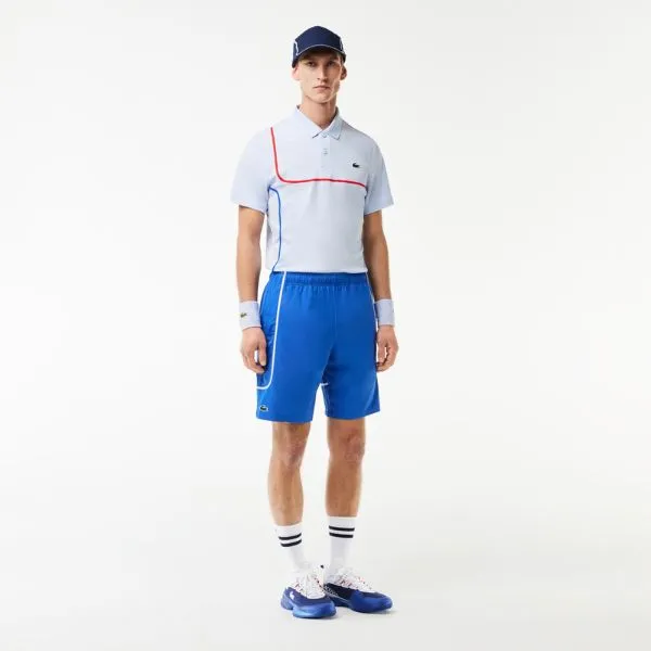 Quần Short Nam Lacoste Lightweight Diamond Taffeta Tennis Shorts GH7460 - IXU Màu Xanh Dương Size 4 - Thời trang - Vua Hàng Hiệu