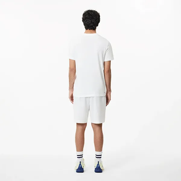 Quần Short Nam Lacoste Tennis Shorts Straight Cut Ultra-Dry Technology GH7452-001 Màu Trắng Size 4 - Thời trang - Vua Hàng Hiệu