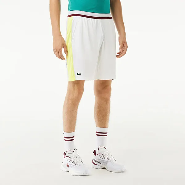 Quần Short Nam Lacoste Tennis x Daniil Medvedev Regular Fit GH1098 - Q0I Màu Trắng Size 3 - Thời trang - Vua Hàng Hiệu