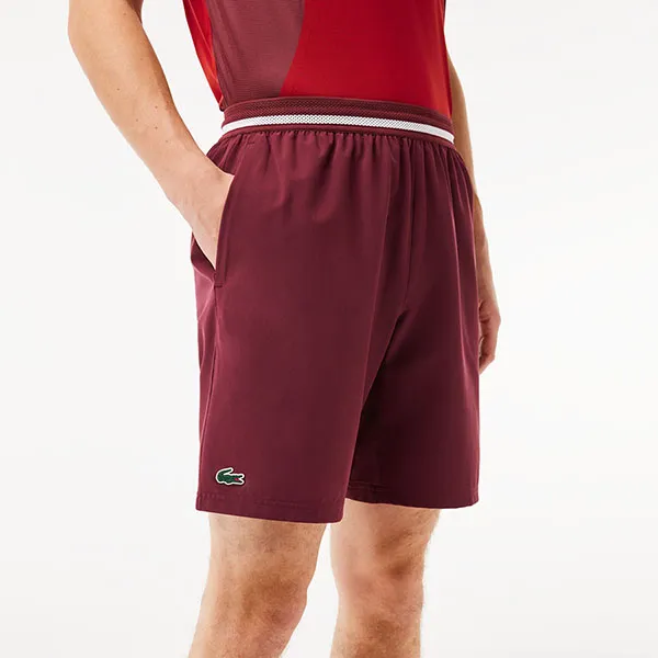 Quần Short Nam Lacoste Tennis X Novak Djokovic Sportsuit Shorts GH7413-IXZ Màu Đỏ Size 4 - Thời trang - Vua Hàng Hiệu