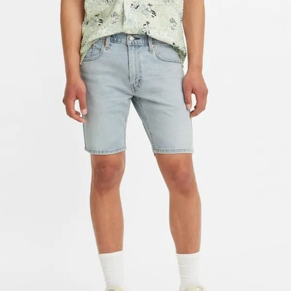 Quần Short Nam Levi's Men's Jeans 412 393870-039 Slim Màu Xanh Nhạt Size 29 - Thời trang - Vua Hàng Hiệu