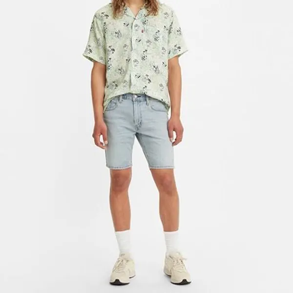 Quần Short Nam Levi's Men's Jeans 412 393870-039 Slim Màu Xanh Nhạt Size 29 - Thời trang - Vua Hàng Hiệu