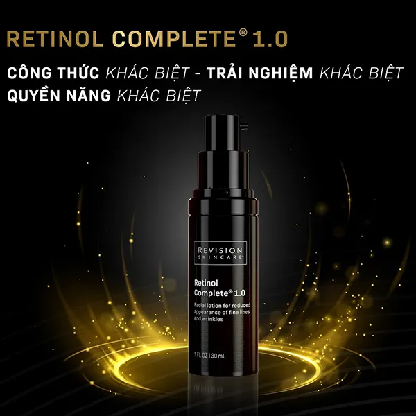 Serum Revision Skincare Retinol Complete 1.0 Hỗ Trợ Làm Giảm Nếp Nhăn, Căng Bóng Da 30ml - Mỹ phẩm - Vua Hàng Hiệu