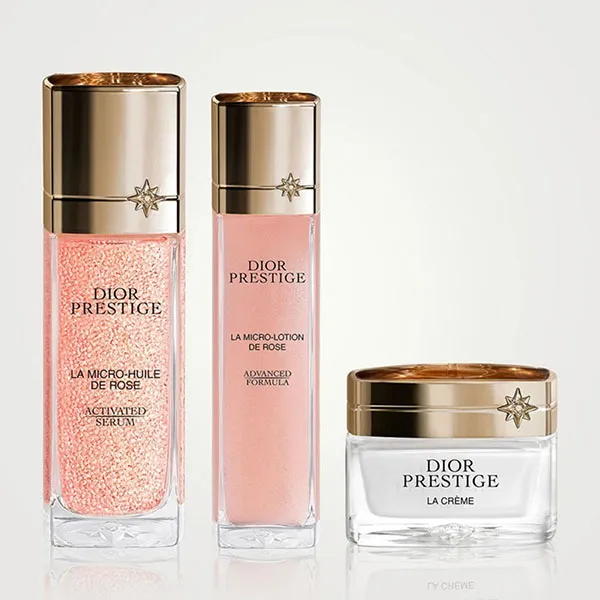 Set Dưỡng Da Dior Prestige Set Limitted Edition Exceptional Regenerating Ritual & Skincare Set 3 Món
