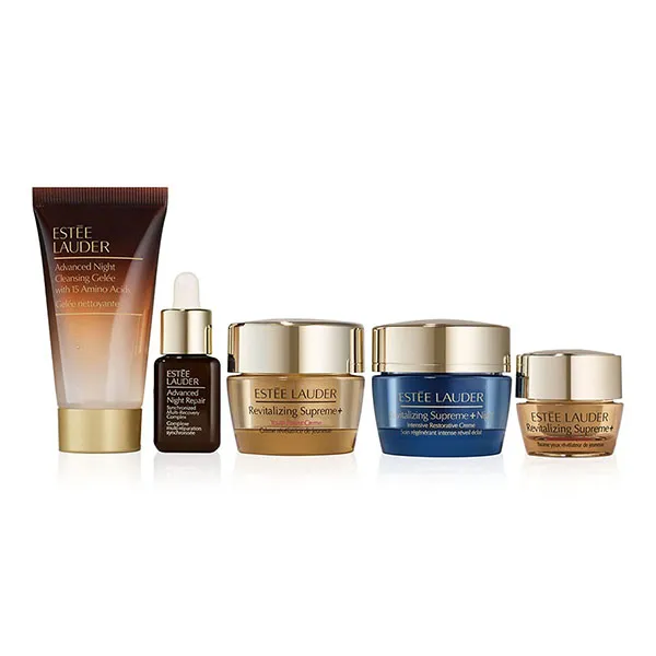 Set Dưỡng Da Estée Lauder Unveil Your Glow 5-Piece Skincare Starter Gift Set (5 Món)