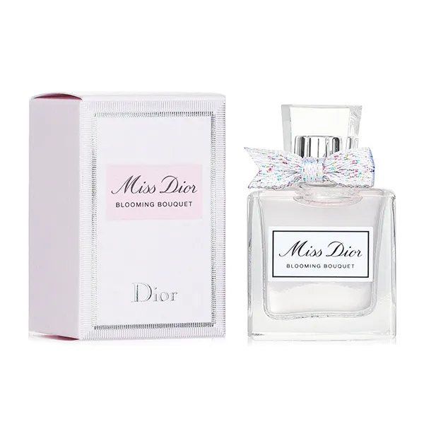 Set Nước Hoa Dior Miss Blooming Và Son 720 Satin Mini Gift 4 Món (Gồm Túi)
