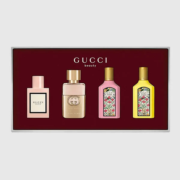 Set Nước Hoa Nữ Gucci Mini Discovery Kit Gift Set (4 x