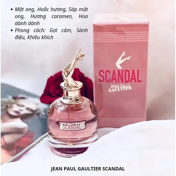 Set Nước Hoa Nữ Jean Paul Gaultier Scandal EDP Gift - Nước hoa - Vua Hàng Hiệu