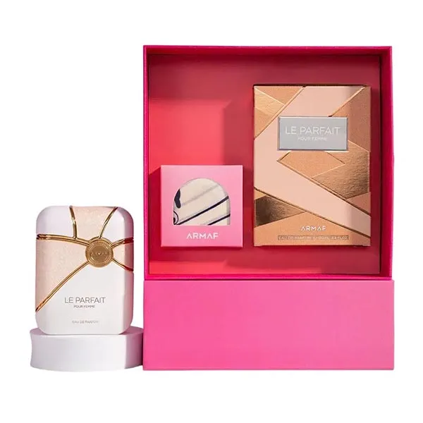 Set Nước Hoa Nữ Kèm Khăn Lụa Và Thiệp Armaf Le Parfait Pour Femme EDP 100ml