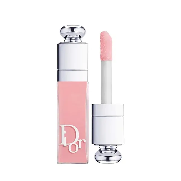 Set Son Dưỡng Và Chuốt Mi Mascara Dior Pouch Vanity Denim Fabric Mark Embroidery 3 Món