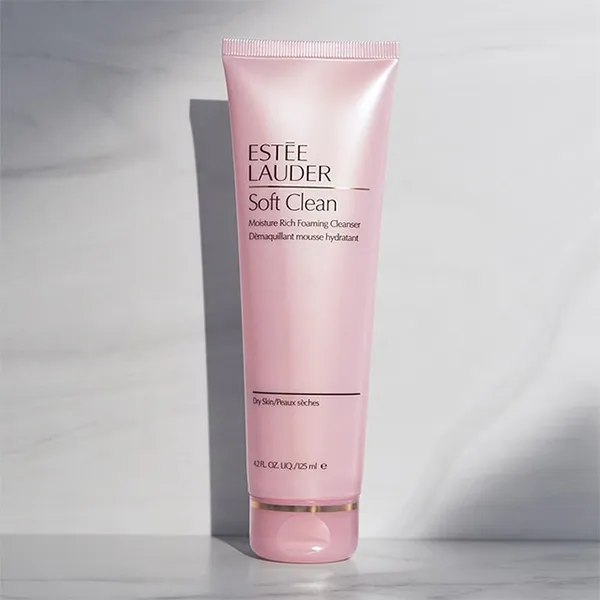 Set Sữa Rửa Mặt Và Toner Dưỡng Da Estée Lauder Soft Clean Skincare Cleanse 2 Món - Sữa Rửa Mặt - Vua Hàng Hiệu