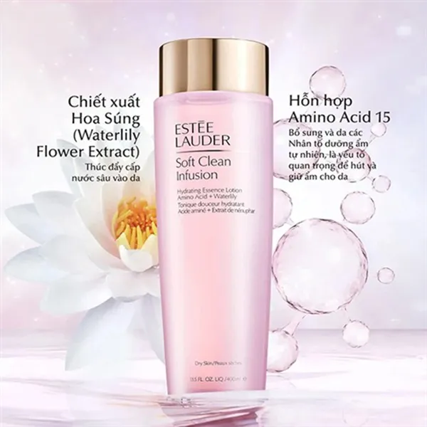 Set Sữa Rửa Mặt Và Toner Dưỡng Da Estée Lauder Soft Clean Skincare Cleanse 2 Món - Sữa Rửa Mặt - Vua Hàng Hiệu