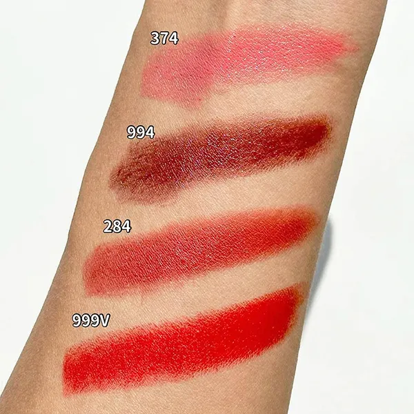 Son Dior Rouge Dior Lipstick Limited Edition Golden Case 999 Velvet Finish Màu Đỏ Tươi - Son Môi - Vua Hàng Hiệu